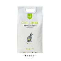 味当家竹炭活性炭豆腐猫砂幼猫咪用品6L原味猫沙豆渣无尘除臭