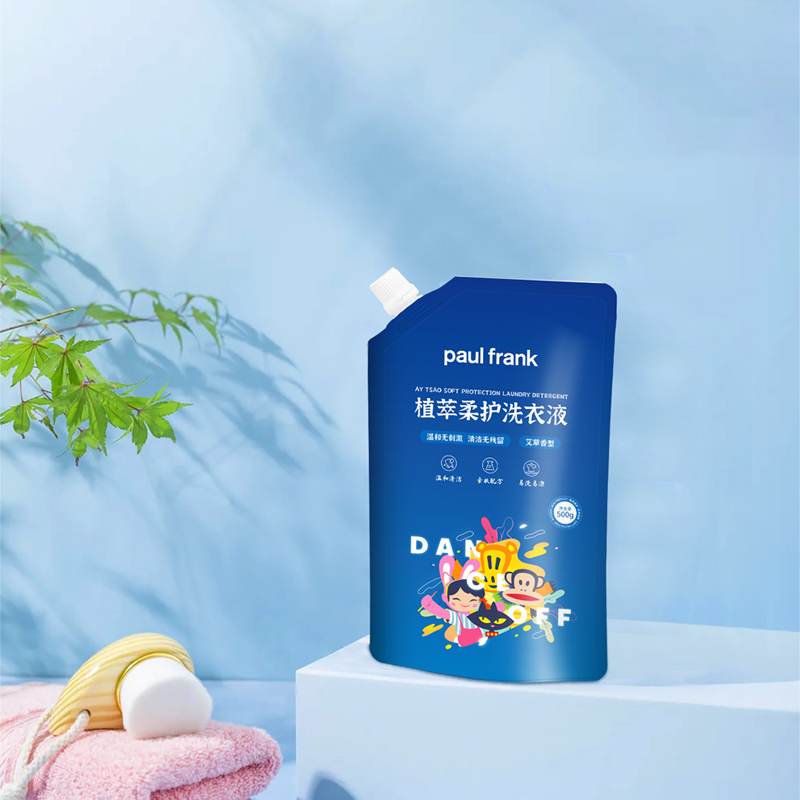 大嘴猴(Paul Frank)植萃柔护洗衣液500g高清大图