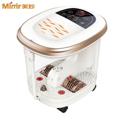 美妙(Mimir) 足浴盆MM-8818全自动按摩多功能恒温足浴器深桶泡脚盆