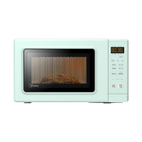 美的(Midea)微波炉 智能WiFi版 20L家用 700W大火力 节能低噪 淡雅绿 均匀解冻 PM2005