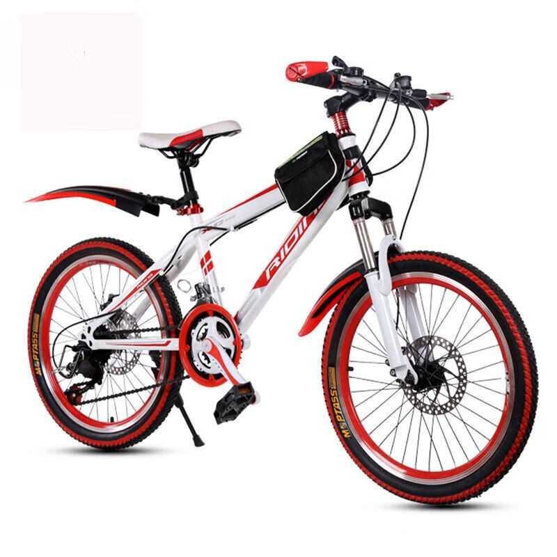 新款山地自行车男女通用减震变速学生成人两用22 24 26寸