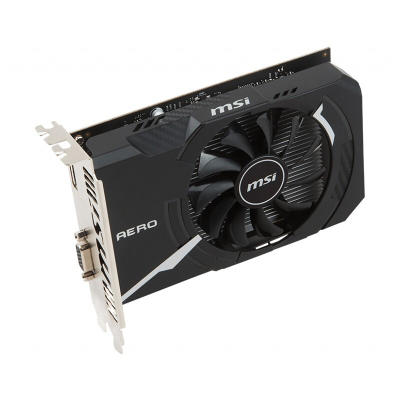 微星(msi)显卡geforce gt 1030 aero itx 2gd4 ocv1报价_参数_图片