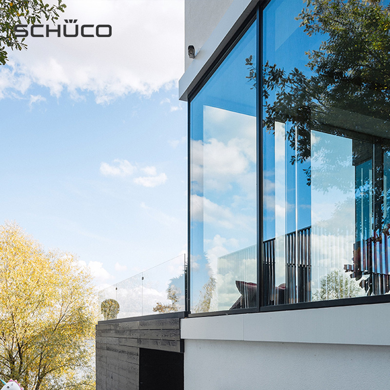 德国旭格门窗schuecoaws90si开启扇五金件窗系统断桥铝铝合金防盗窗