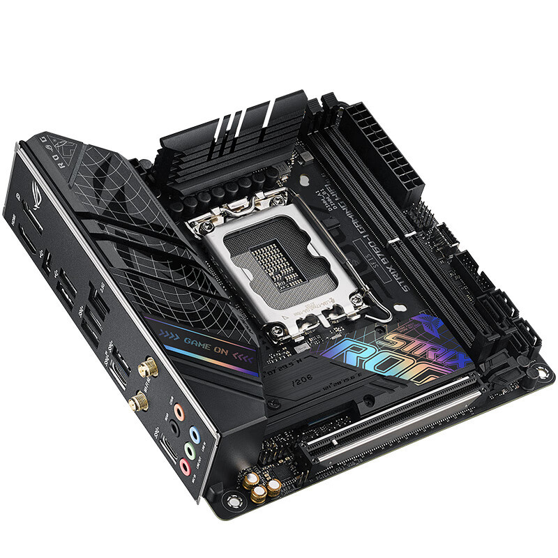 华硕 ROG STRIX B760-I GAMING WIFI D5+英特尔 Intel i5-13600KF+金士顿FURY DDR5 5200 16G 主板套装