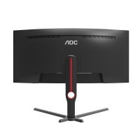AOC CU34G3X 34英寸带鱼屏准4K 180HZ高清显示屏 电竟游戏显示器AOC显示器高清显示器吃鸡游戏显示器显示屏