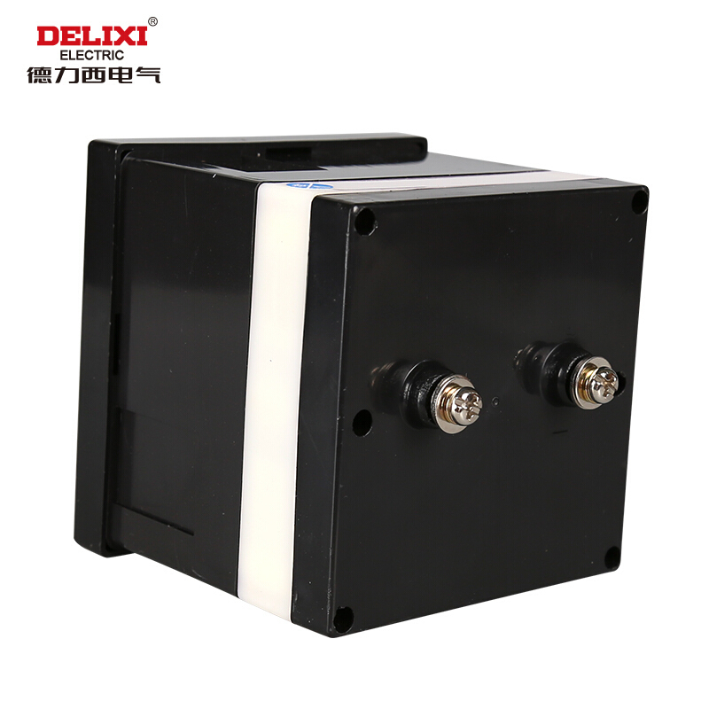 DELIXI/德力西 6L2系列安装式指针仪表 6L2 电流表 250/5 带电容 1个.高清大图