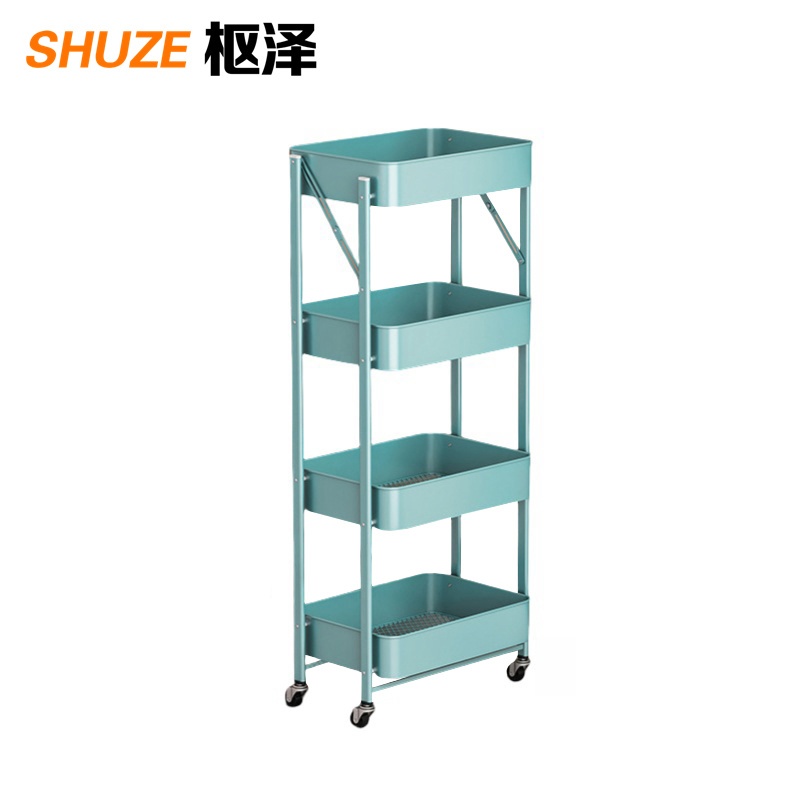 枢泽 可移动置物架 4层无扶手 个高清大图