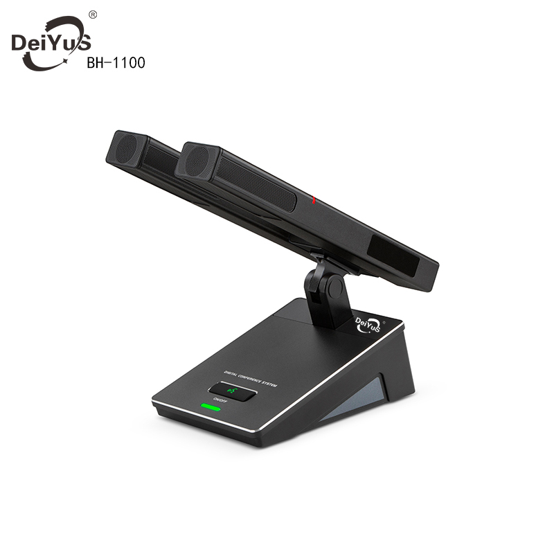DEIYUS迪宇声单支会议麦克风48V BH-1100双方杆会议48V