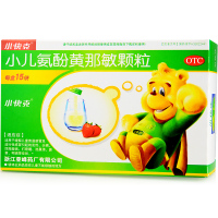 小快克 小儿氨酚黄那敏颗粒 15袋 儿童普通感冒 发热头痛 流涕鼻塞
