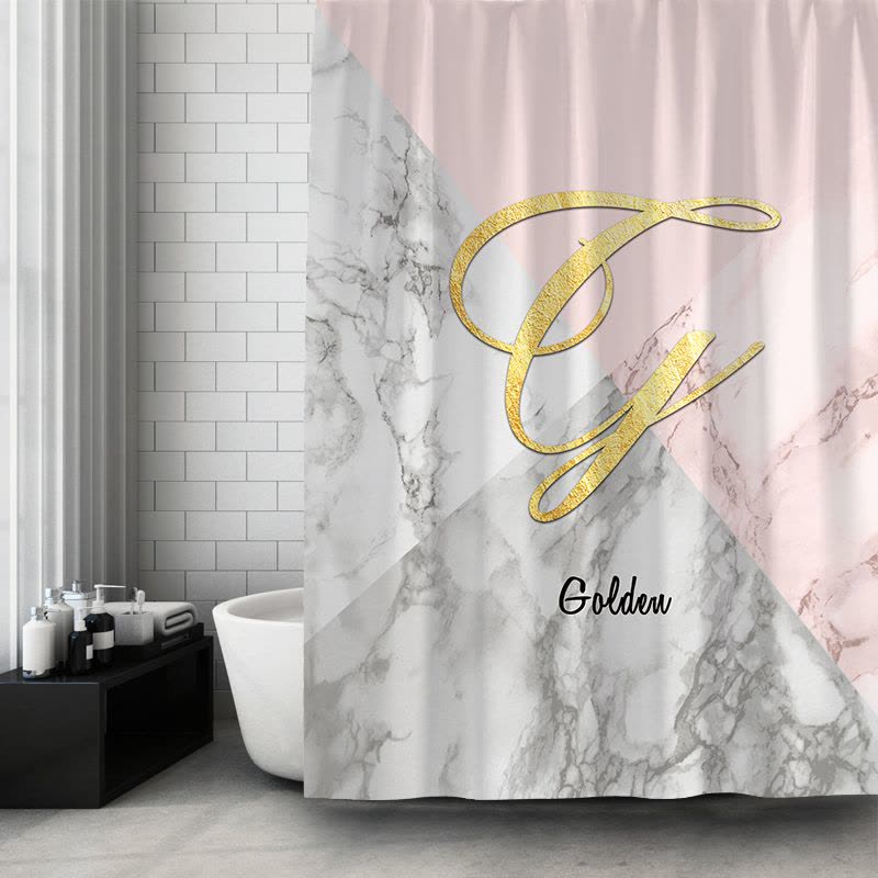 北欧ins浴帘浴室防水布加厚防霉浴室卫生间洗澡间干湿分离隔断帘图片