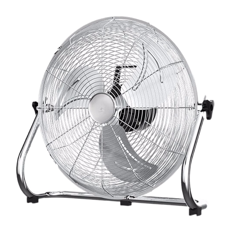 鸣固 ZL2989趴地扇落地扇工业风扇强力大功率台式大电风扇 12寸4档(颜色随机)