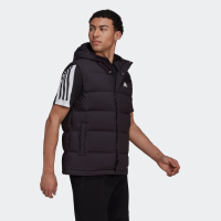 adidas阿迪达斯男装冬季新款户外运动羽绒马甲HG6277 黑色