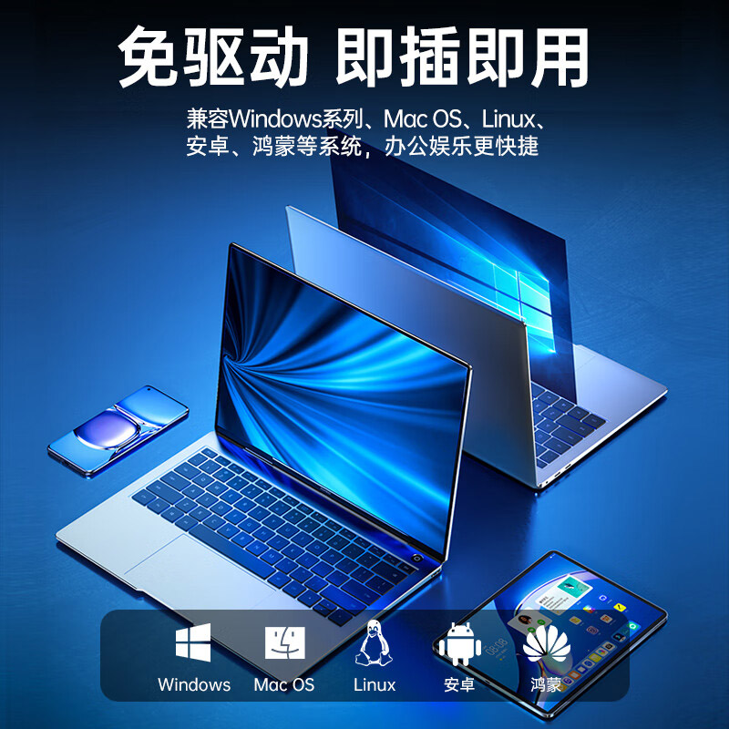 绿巨能 LCR3300B USB3.0双盘读卡器(单头)高清大图