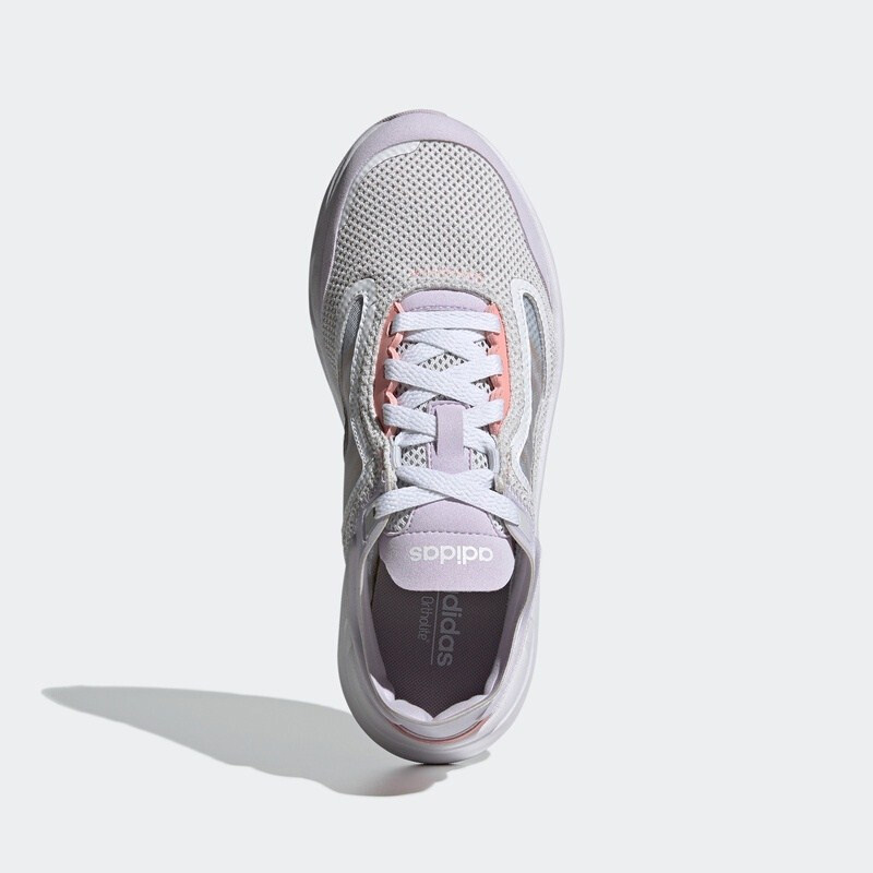 Adidas阿迪达斯休闲鞋女鞋2020新款轻便网面透气运动鞋FW7199高清大图