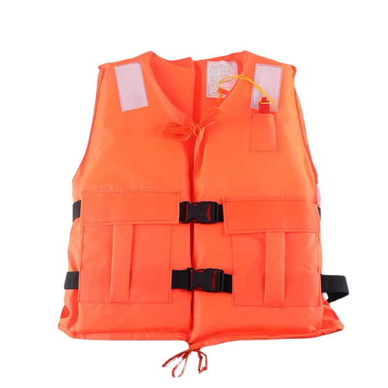 苏识 SL-86-1型 双插扣拉链 成人防汛救援 配救生衣灯口哨 救生衣 1 套/套(计价单位:套) 橙色