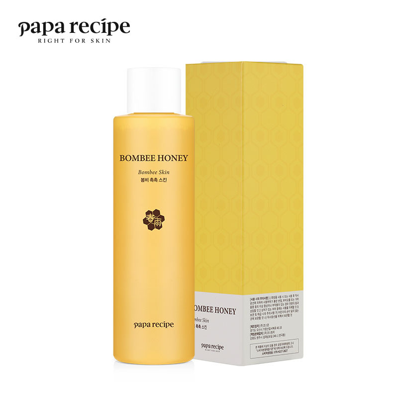 Papa Recipe 春雨蜂蜜保湿爽肤水乳液套装(韩国进口 补水保湿透亮 敏感肌可用 爽肤水+乳液)