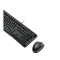 罗技 (Logitech)MK120有线键盘鼠标套装 USB通用办公 黑色