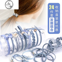 JiMi头绳2023年新款韩国简约发饰扎头发橡皮筋发绳森女系马尾发圈头饰