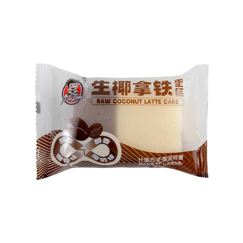 唛兆生椰拿铁蛋糕400g/箱 蛋糕卷咖啡糕点点心零食早餐下午茶