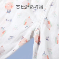欧孕夏季长裤春夏新款装防蚊裤宝宝儿童透气舒适灯笼裤轻薄款裤子