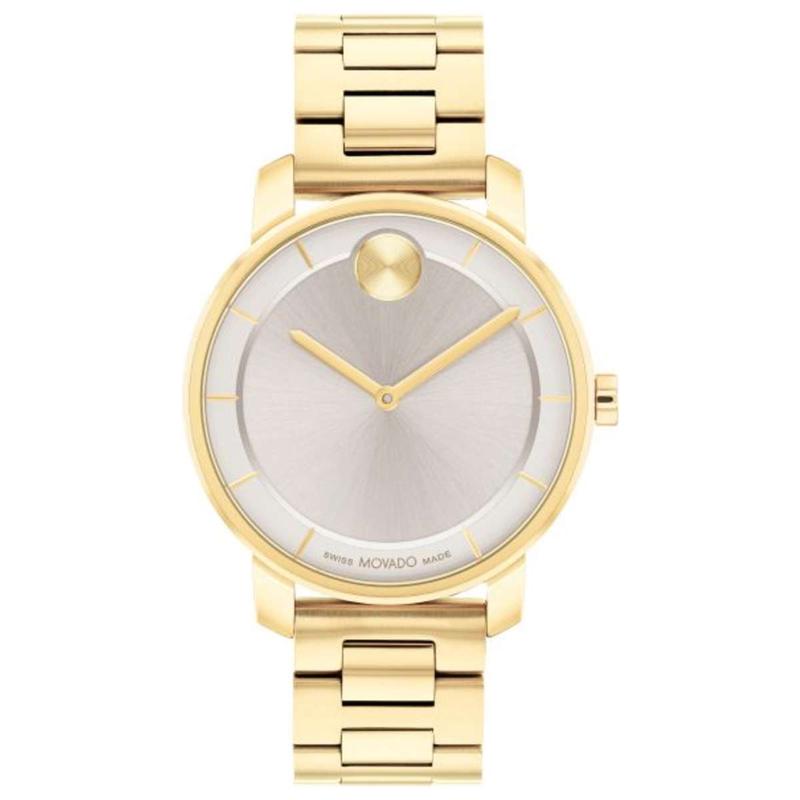Movado/摩凡陀女士石英防水mm精钢表带瑞士腕表Movado灵感 Bold