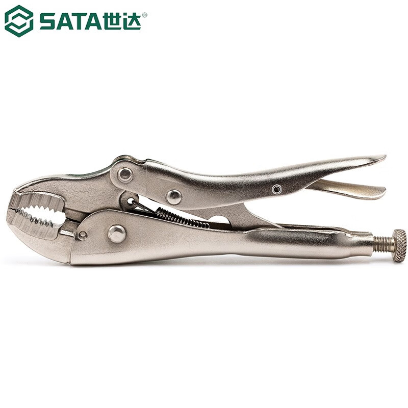 世达(SATA)圆口带刃大力钳 10寸 71103