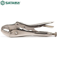 世达(SATA)圆口带刃大力钳 10寸 71103