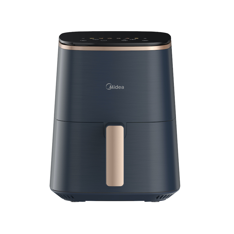 美的(Midea)MF-KZC4001空气炸锅 家用智能无 油煎炸锅多功能全息触屏4L容量不粘锅电炸锅