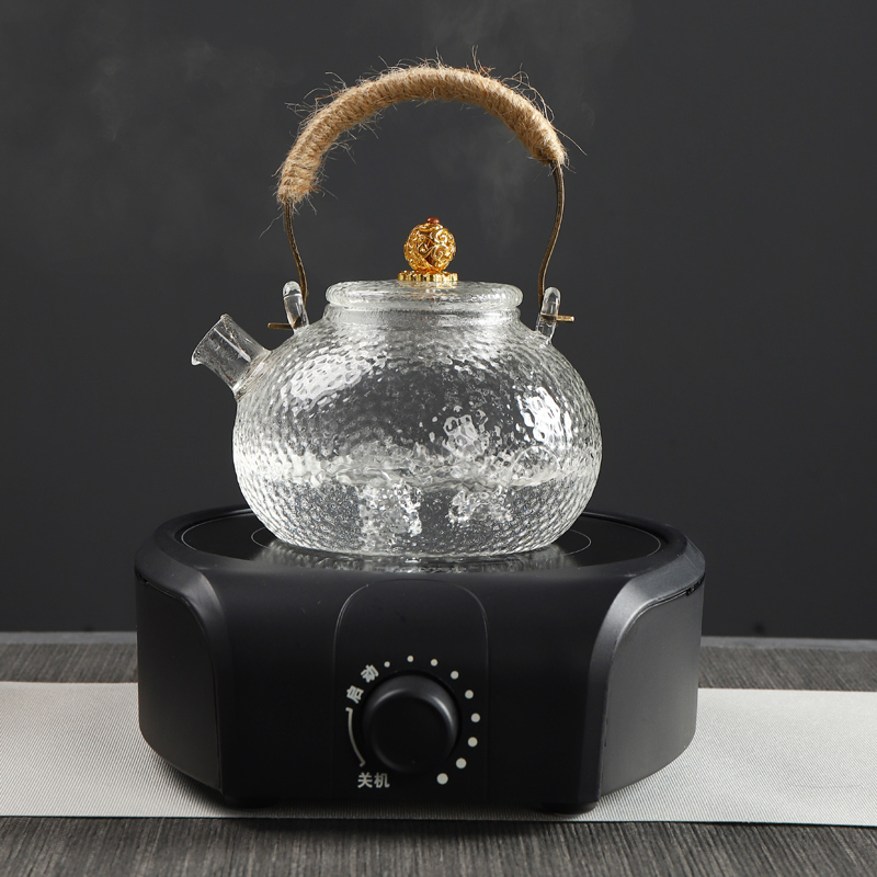 军绿色悦龙门电陶炉智能茶炉电磁炉家用煮茶炉小型迷你煮茶器烧茶炉