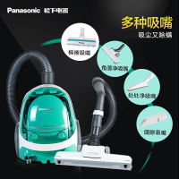 松下(Panasonic)吸尘器MC-CL443家用强力大功率迷你小型静音地毯蓝绿色MC-CL443