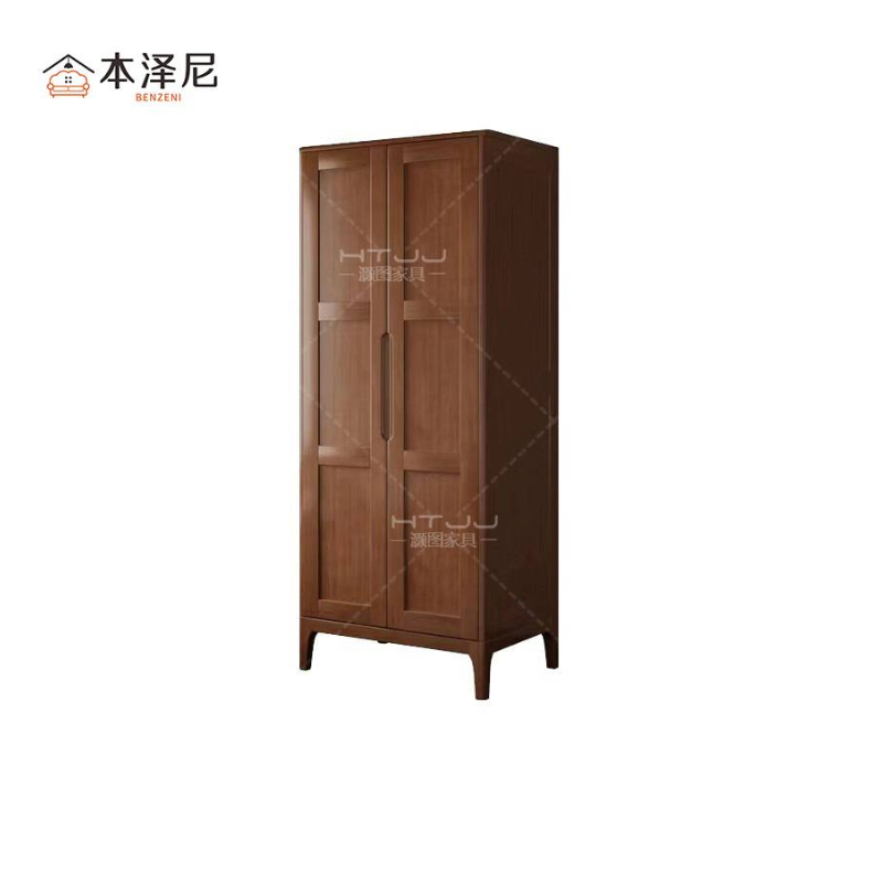 本泽尼 衣柜 实木衣柜 HTC-XM856 800*560*2100mm 组高清大图