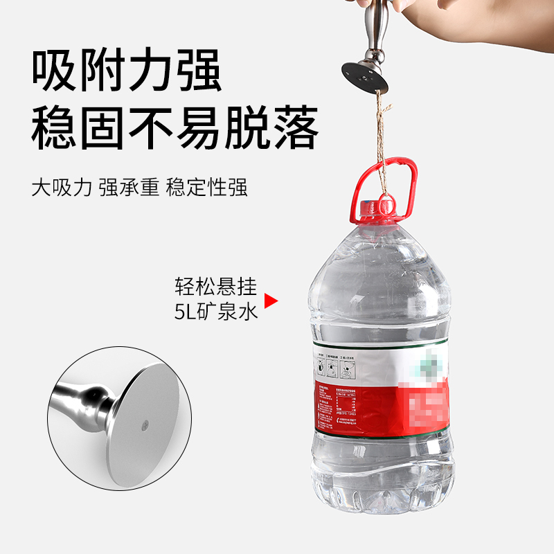 门吸免打孔卫生间门挡器强磁304不锈钢地吸防撞门碰吸门器墙家用|201不锈钢-青古铜 其他