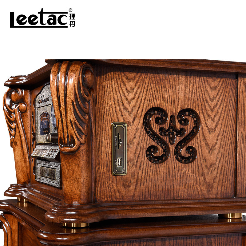理丹(LEETAC) L9301 迷你/组合音响 留声机复古仿古大喇叭蓝牙黑胶唱片机老式电唱机