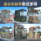 盛辉嘉业圆角防弹岗亭户外可移动形象站岗岗台哨位岗楼军绿色门卫室定制