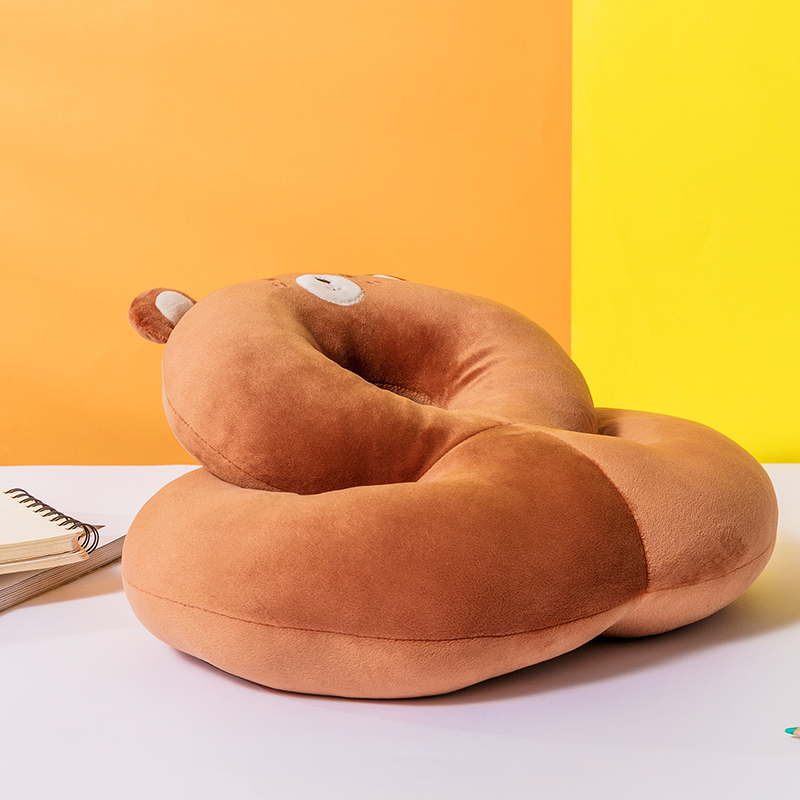 名创优品(miniso) 动物系列趴趴枕午睡创意玩偶办公室学生午休睡觉[小熊]