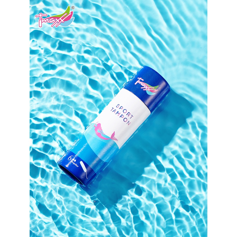 卫生棉条游泳专用防水卫生巾游泳用的spa温泉月经期塞道