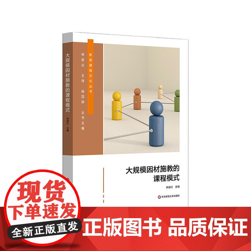 大规模因材施教的课程模式 新质课程文化丛书 课程设计 个性化人才培养 中小学案例 正版 华东师范大学出版社高清大图