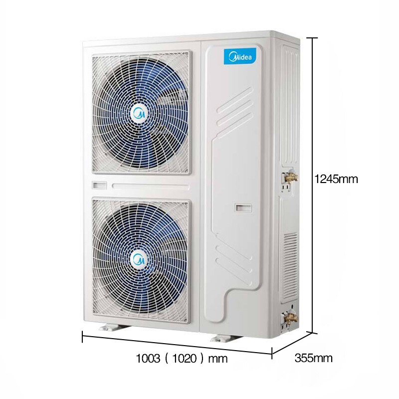 美的(Midea)中央空调 一拖一嵌入式5匹天花机天井机商用店铺吸顶机冷暖380V KFR-120QW/SDY-B(D)