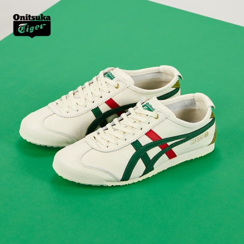 Onitsuka Tiger鬼塚虎MEXICO 66经典鎏金休闲板鞋1183B511-200