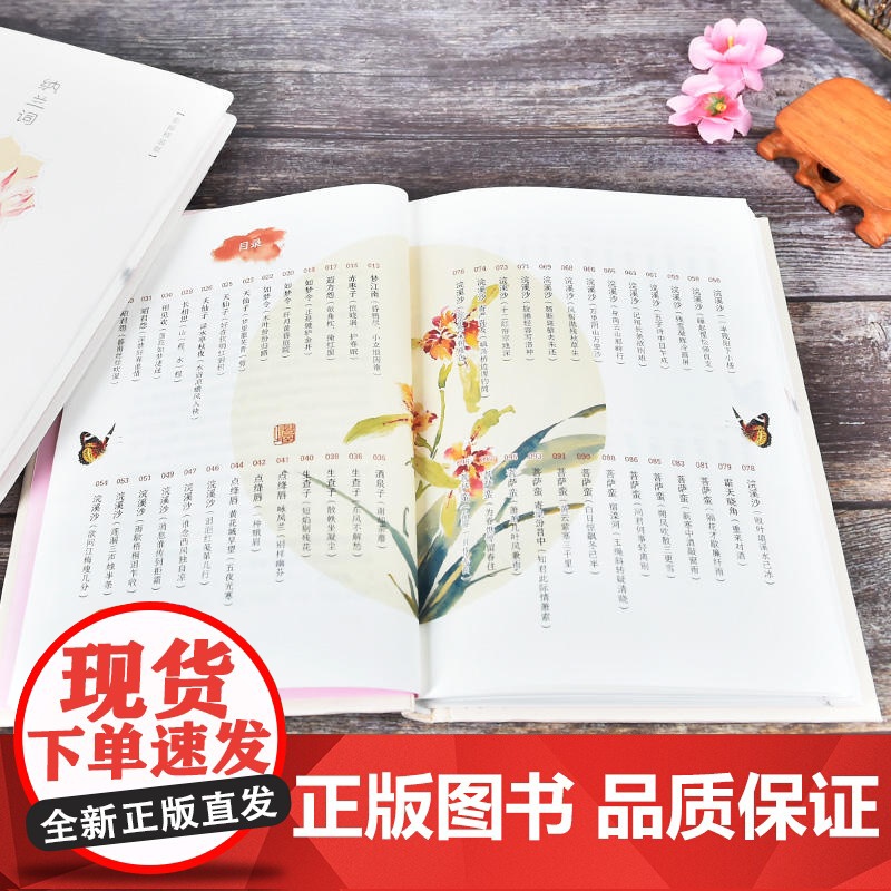 纳兰词 彩插精装版高清大图