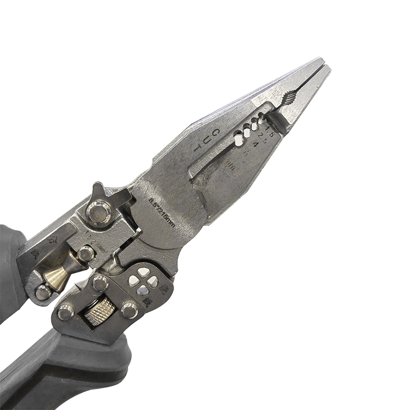 捷普森 多功能电工剥线钳 带测电提醒 把高清大图