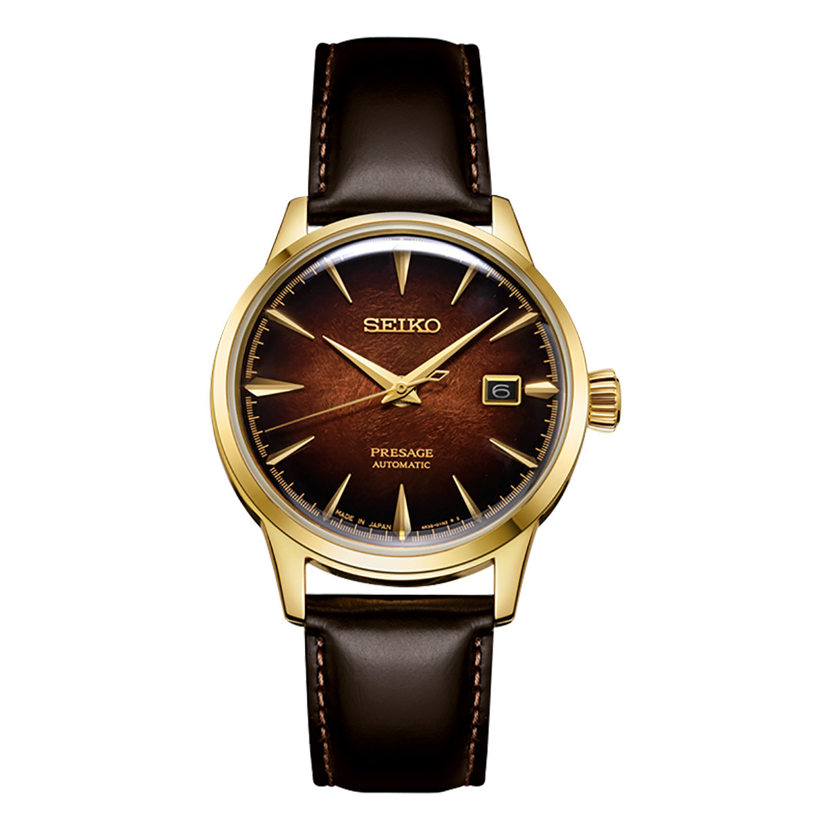 seiko精工手表男日本领航鸡尾酒系列机械表男表srpd36j1