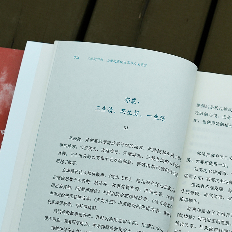 [正版]新书首发江湖的倒影:金庸的武侠世界与人生寓言高清大图