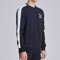 PUMA彪马运动服男装新款套头连针织卫衣57758401
