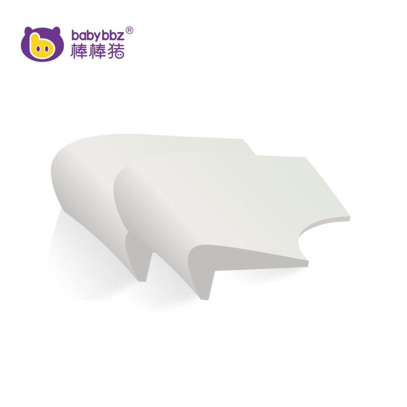 [棒棒猪]时尚硅胶防撞角(BBZ-29S)天空灰 8个装