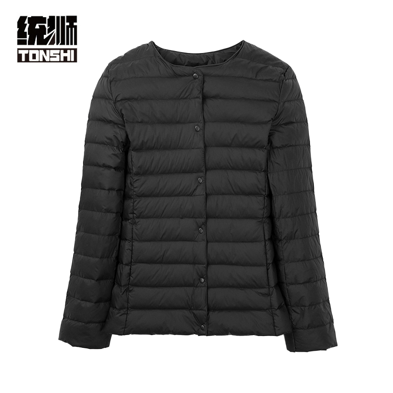 统狮女士轻薄羽绒服外套C49 件高清大图