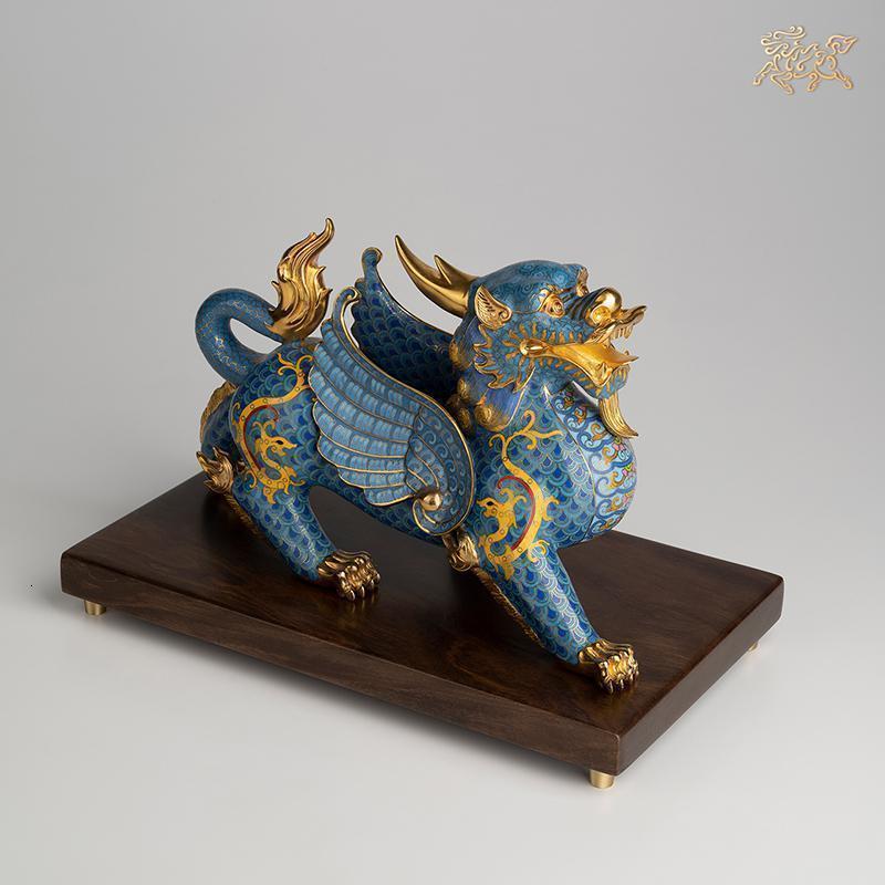 美帮汇全铜摆件《景泰蓝貔貅》铜工艺品 家居饰品 摆件高清大图