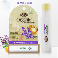 曼秀雷敦(MENTHOLATUM)有机认证花果润唇膏-薰衣草+香橙3.5g 保湿唇膏