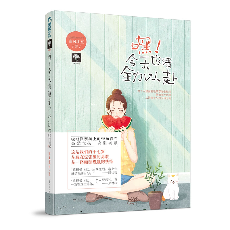 正版 嘿!今天也请全力以赴 南风北至 百花洲文艺出版社 978755002高清大图