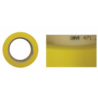 3M 471 PVC标识胶带 48mm×33m 黄色